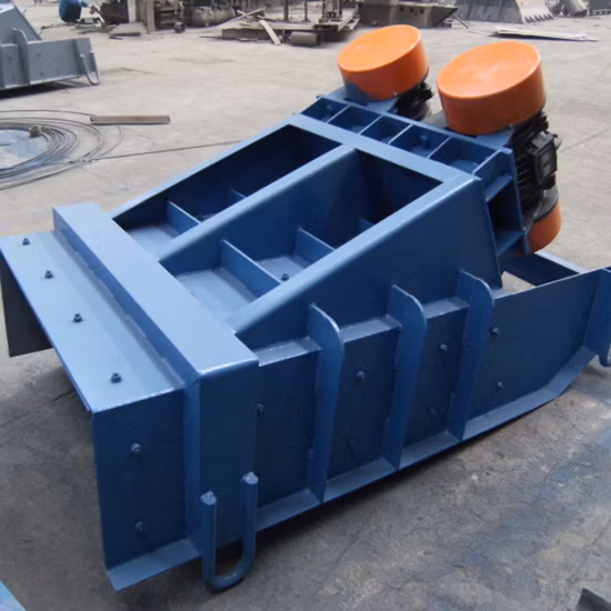 Alimentatore a vibrazione inerziale per l'industria mineraria